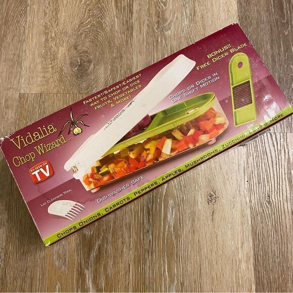 Vidalia Chop Wizard original As Seen On TV Bonus Dicer NEW - Picture 1 of 8